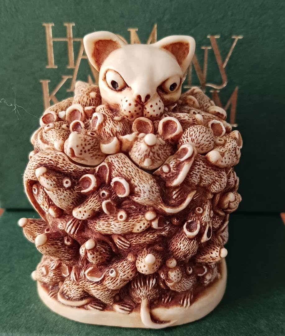 Amazon.co.jp: 限定品 harmony kingdom ハーモニーキングダム 猫 鼠