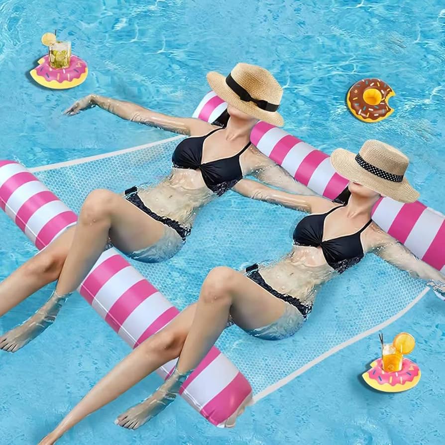 浮き　② Amazon.co.jp: 大人用 浮き輪フロート（赤）2人乗り カップル