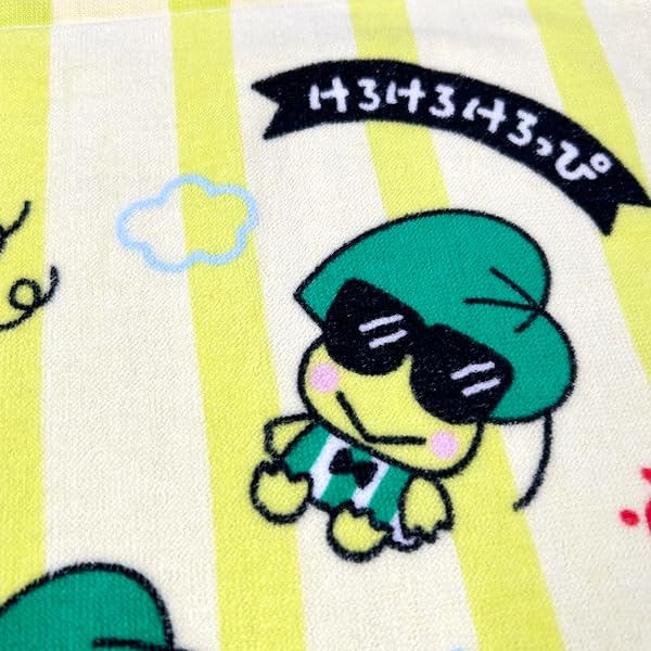 サンリオキャラクターズ けろけろけろっぴ フェイスタオル 2枚セット 34×75cm 綿100% かくれんぼ - 4