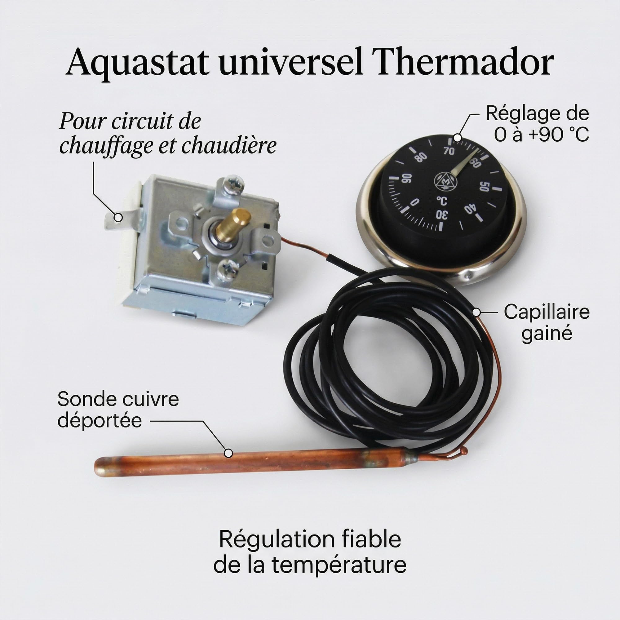 Thermador Aquastat de Reglage Universal
