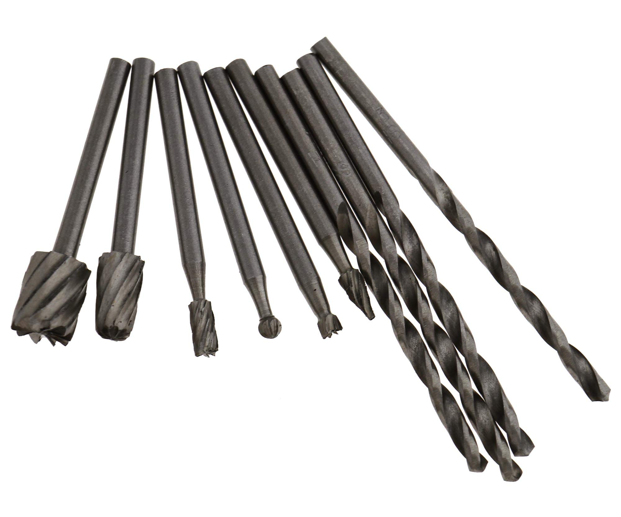HSS Routing Router Bits 60 mm Twist Drill Bits Carving Guide Cover Rotary Locator für Rotary Tool