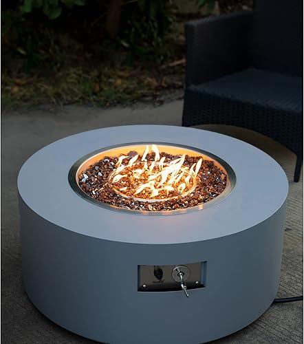 Miniatura 6 de Stanbroil - Cristal para fuego de chimenea, lugar para fogatas. Cobre reflectante