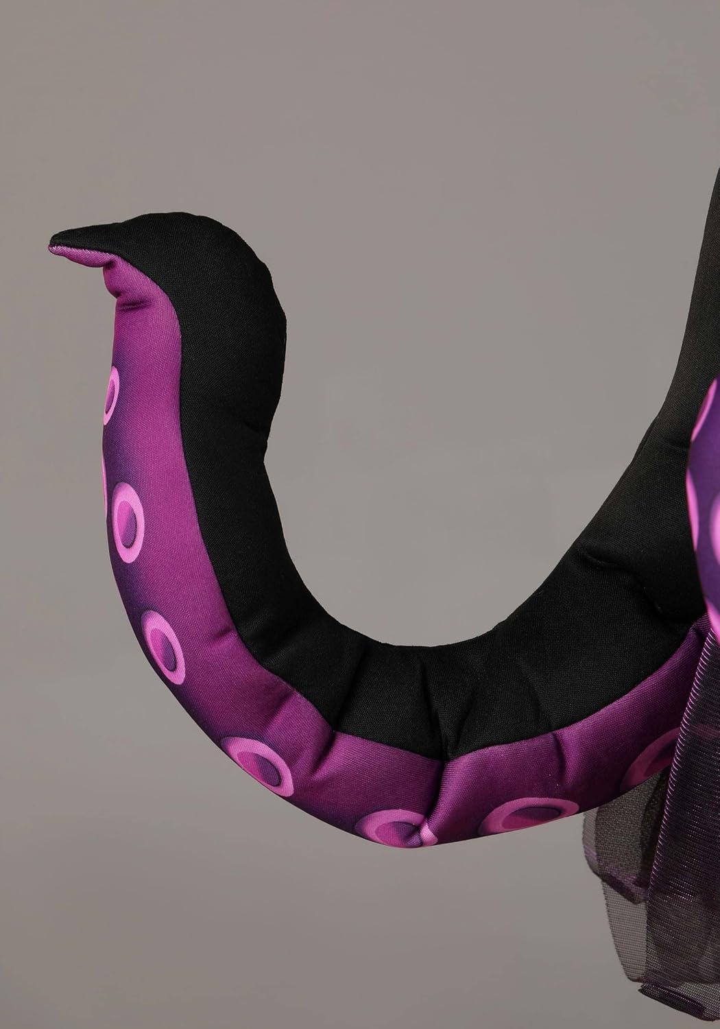 Women's Premium Ursula Costume, Disney The Little Mermaid Ursula Dress with Plush Tentacles and Shell Necklace - Image 8