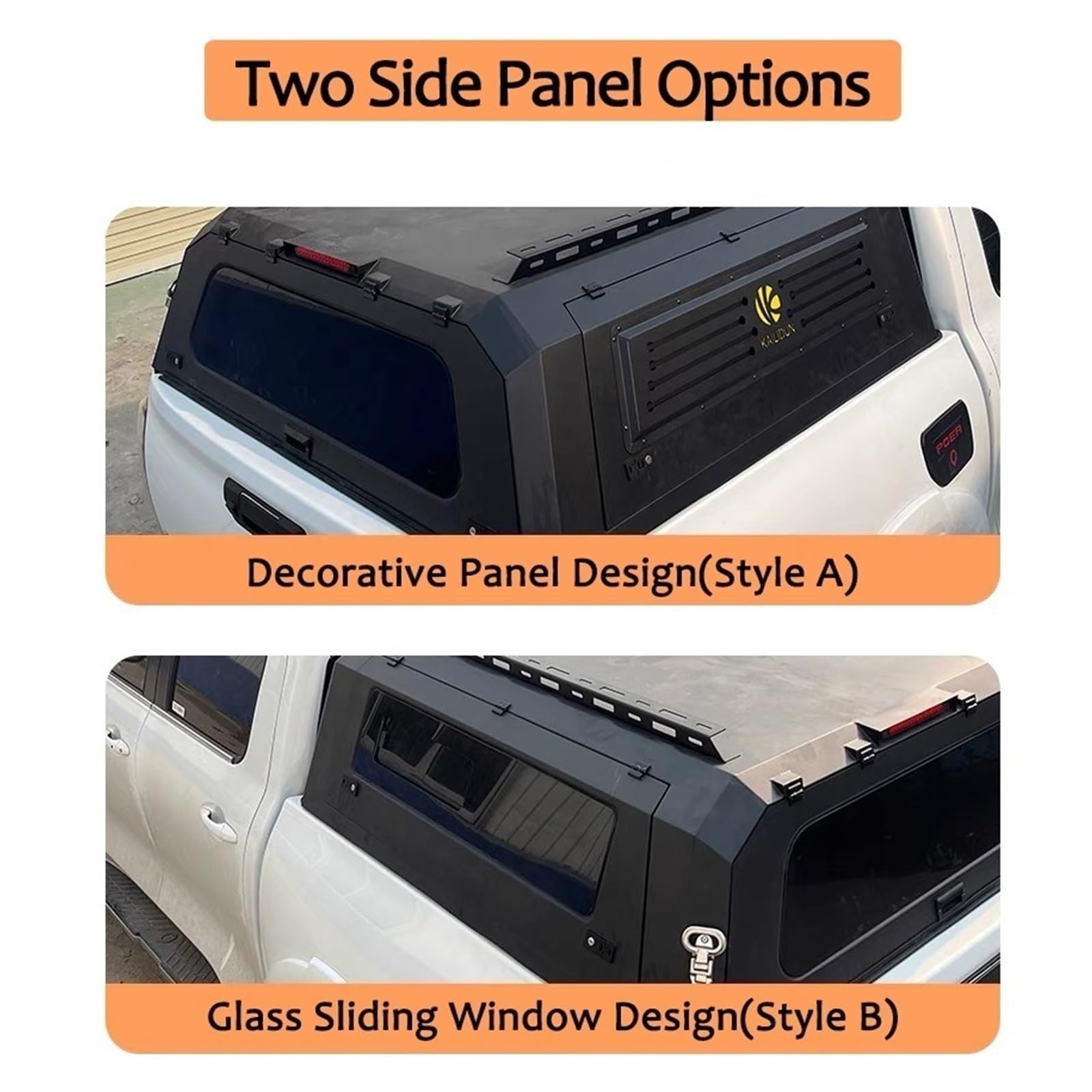 Tonneau-Abdeckung Pickup Truck Topper Bettkappenüberdachung Kompatibel for Ford F-150 F150 2015-2025 Bettabdeckung mit Schloss Hardtop-Zubehör 5,5 Fuß kurzes Bett / 6,5 Fuß Standardbett(6.5ft S