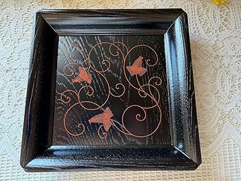 Amazon.co.jp: 象彦 四方盆 茶道具 : ホーム＆キッチン