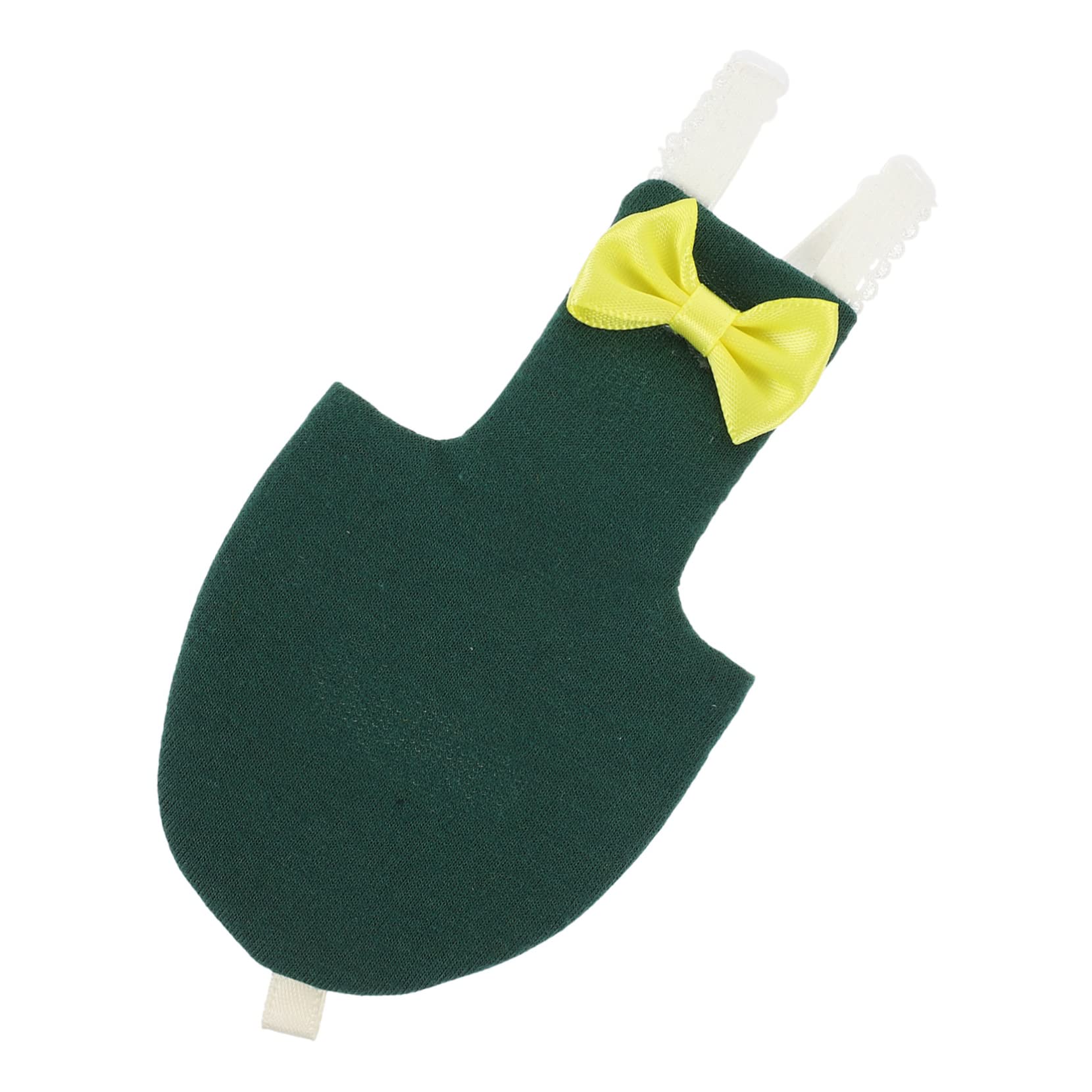 BESPORTBLE 5pièces Costume De Vol pour Oiseaux Culotte Réutilisable pour Perroquets Et Petits Oiseaux Vêtements Décoratifs Ajustables Facile à Nettoyer Motif Foncé