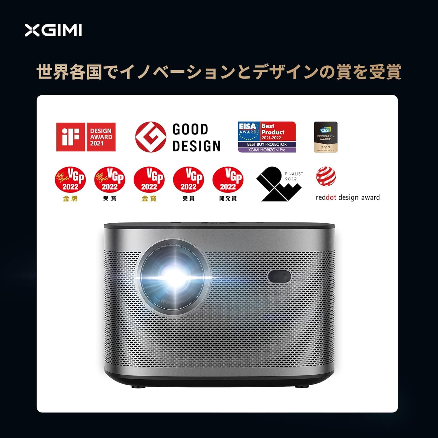 Amazon.co.jp: XGIMI HORIZON ホームプロジェクター 高輝度 1500ISO 