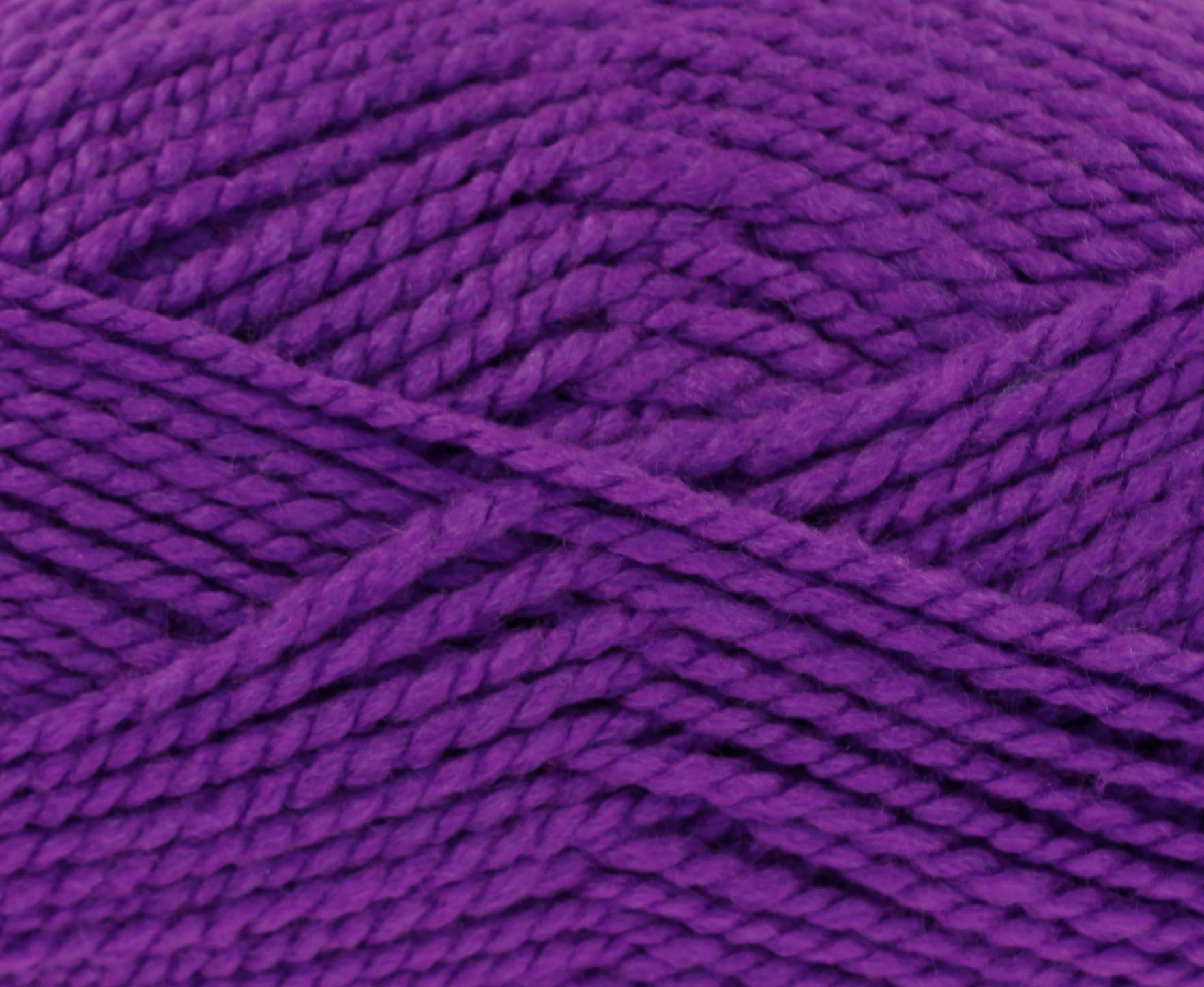 King Cole ( - 0773105) Big Value Chunky Yarn Wool Knitting Purple
