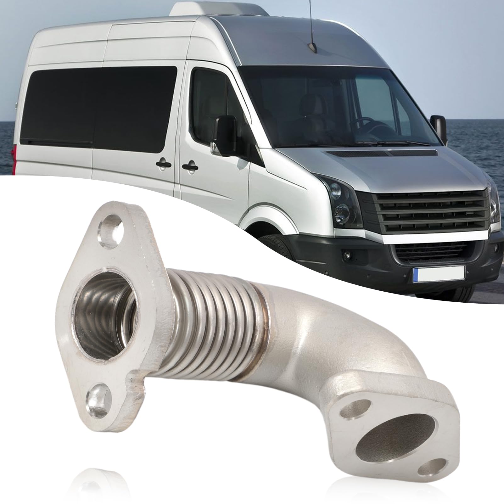 AGR Rohr Verbindungsrohr für T5 T6 1.9 TDI 2.0 TDI 2.5 TDI AGR Verbindungsrohr 04L131521BH 04L131547S 03L131547P