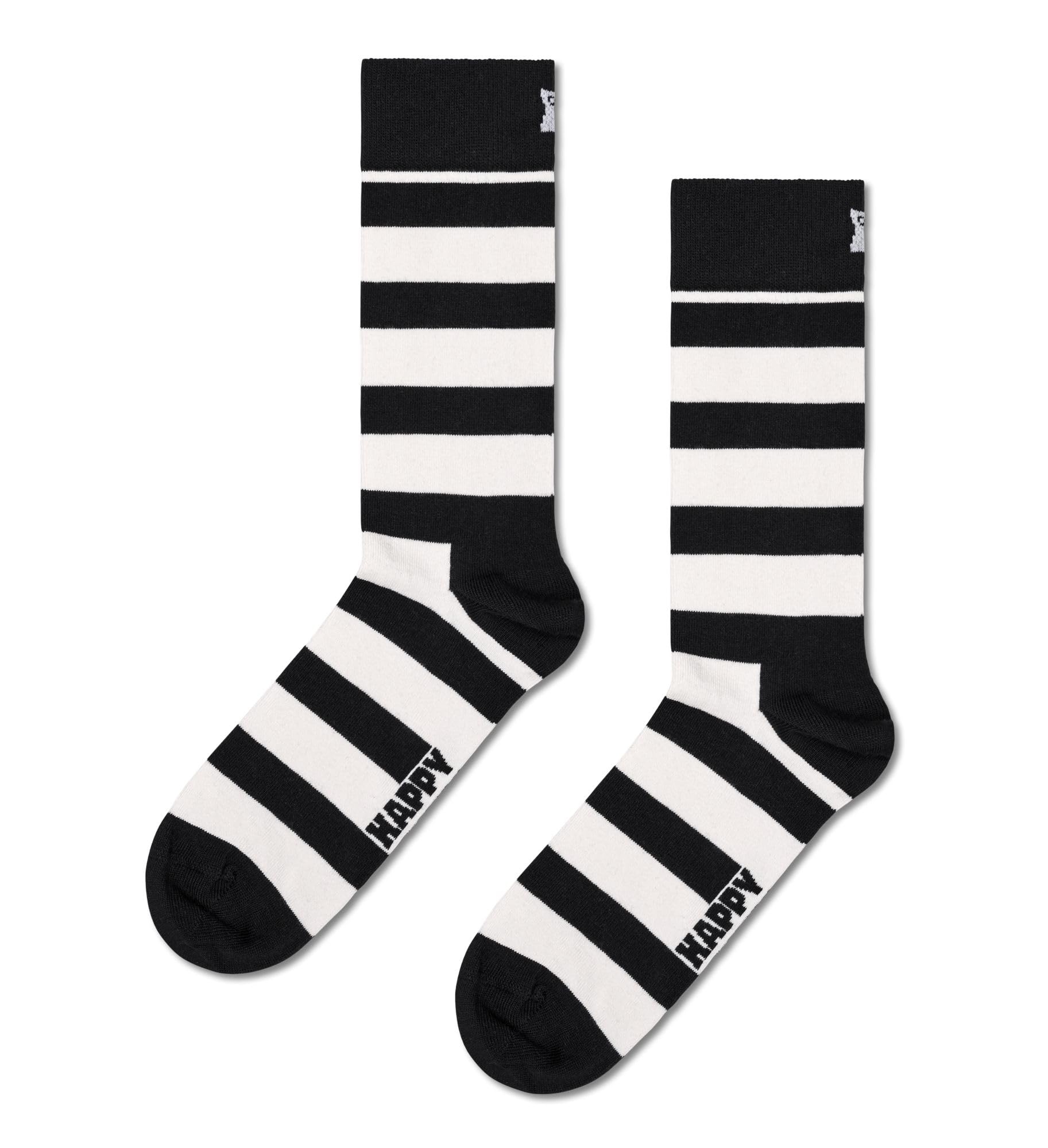 Happy Socks kolorowe i zabawne skarpetki 4-Pack Classic Black & White Socks Gift Set Rozmiar 41-46