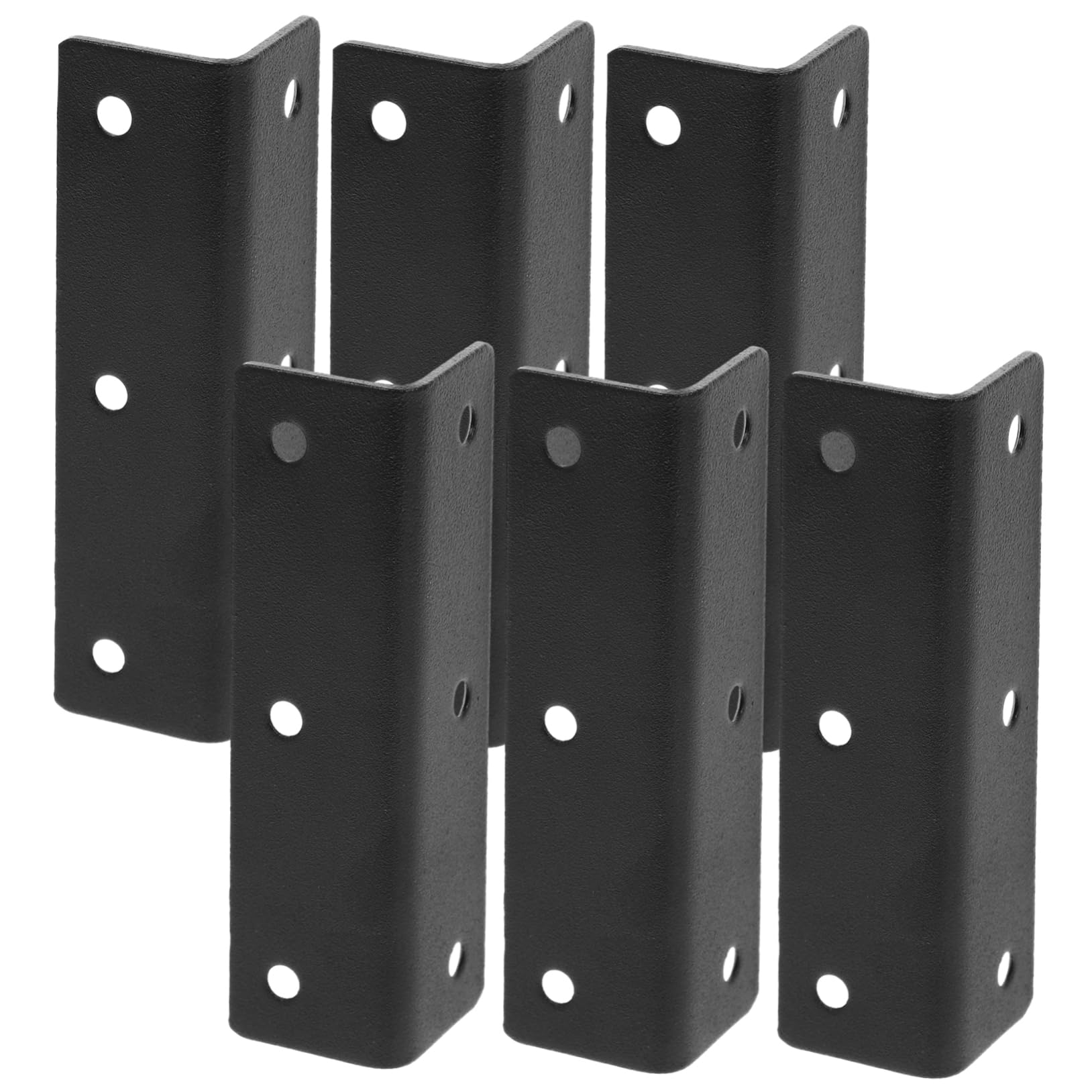 VILLFUL 6pcs Corner Code Holder Corner Braces Metal Brackets for Braces Metal Corner Brackets Metal Corner Braces Angle Brackets for Wood L Shaped Brackets L Brackets Stainless Steel Black