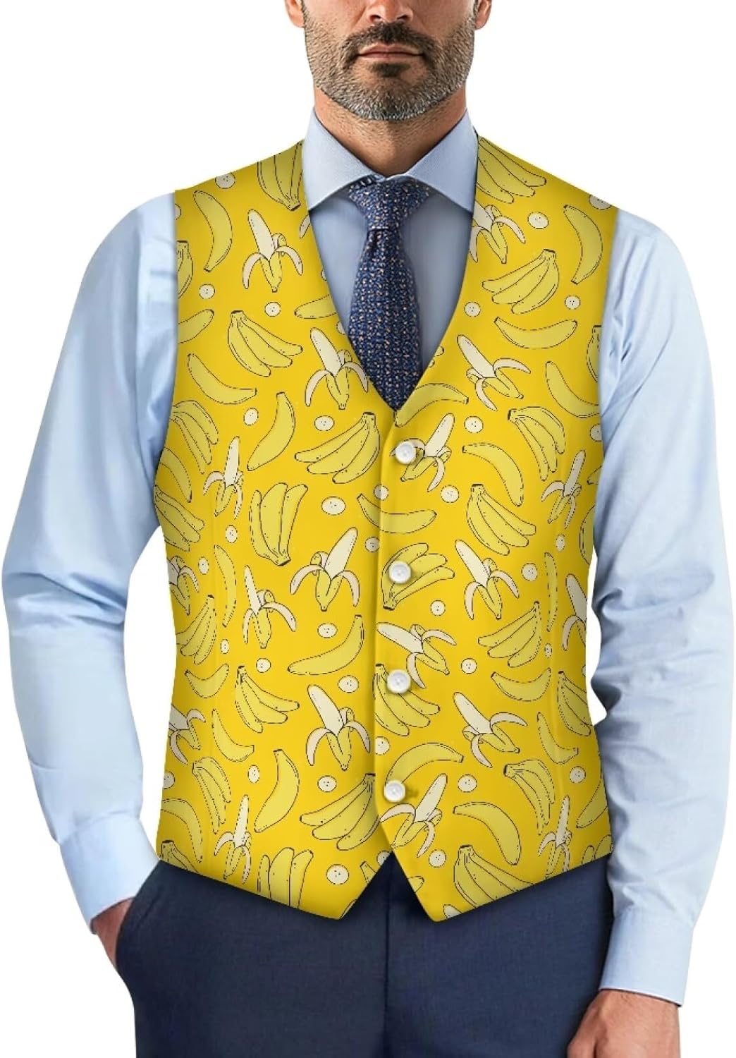 Biyejit Vest voor heren Formeel Pak Vest Klassiek Vest voor Zakelijk