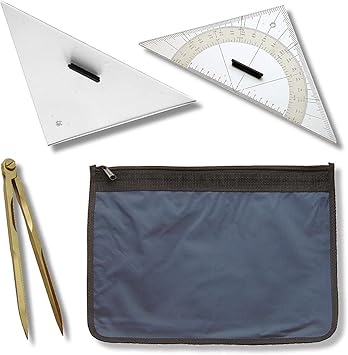 Großes Navigationsbesteck 33.5 cm