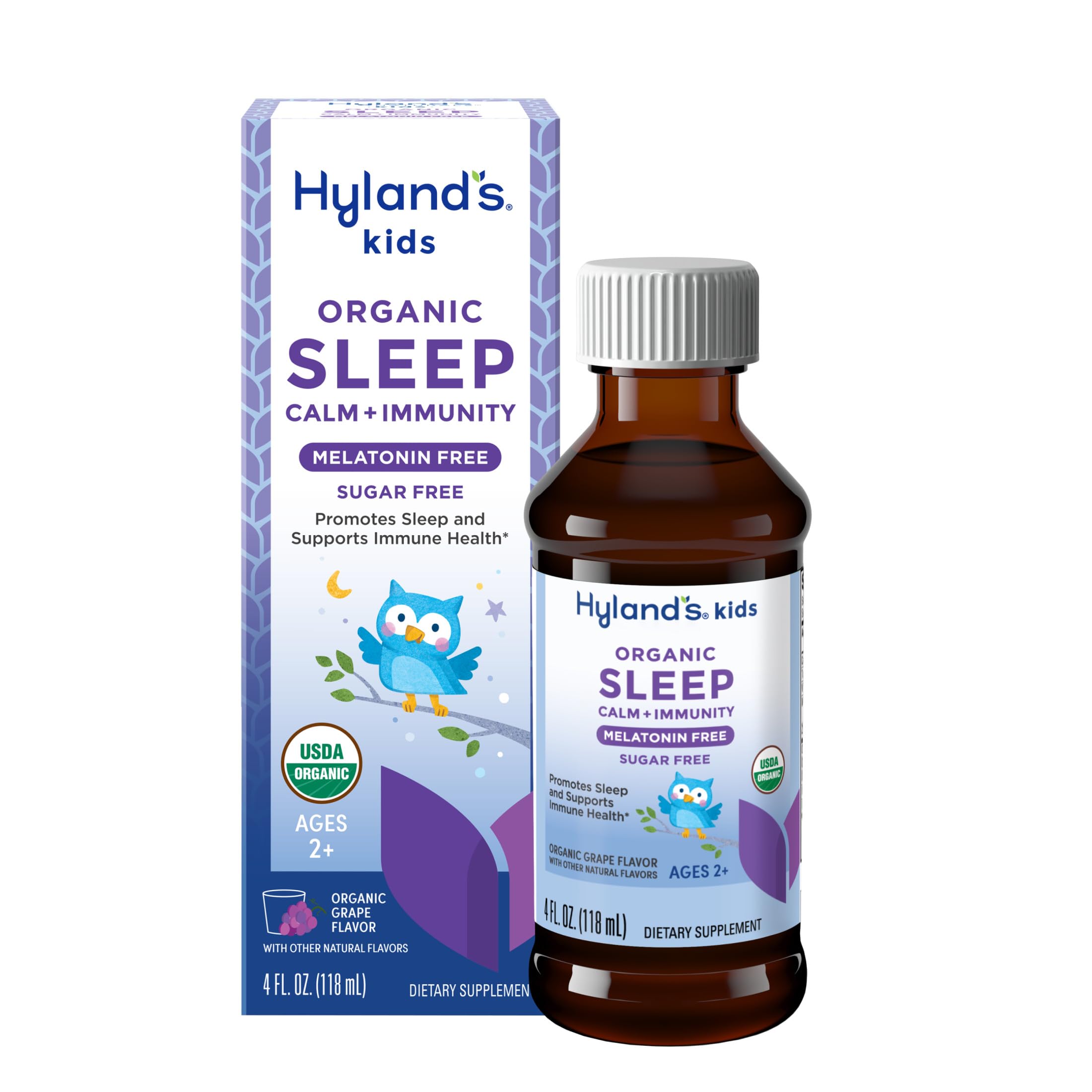 Hyland's Kids Melatonin-Free Organic Sleep Calm & Immunity - sleep supplements | Mubboo