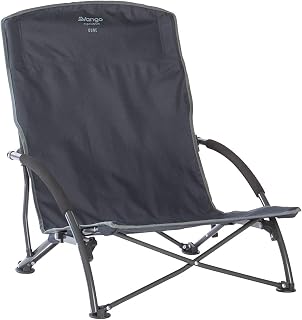 Vango Dune Folding Chair, Granite Grey, Standard