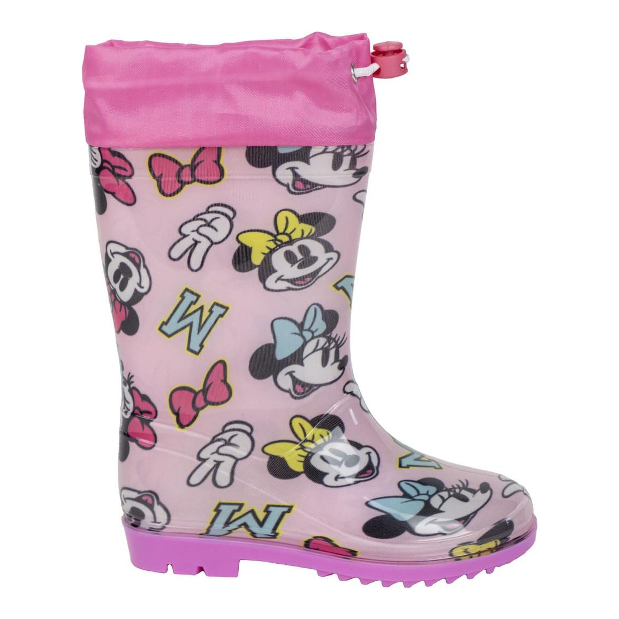 CERDÁ LIFE'S LITTLE MOMENTS Rain Boots Minnie PVC Waterproof and Durable, Unisex Children, pink, 29 EU