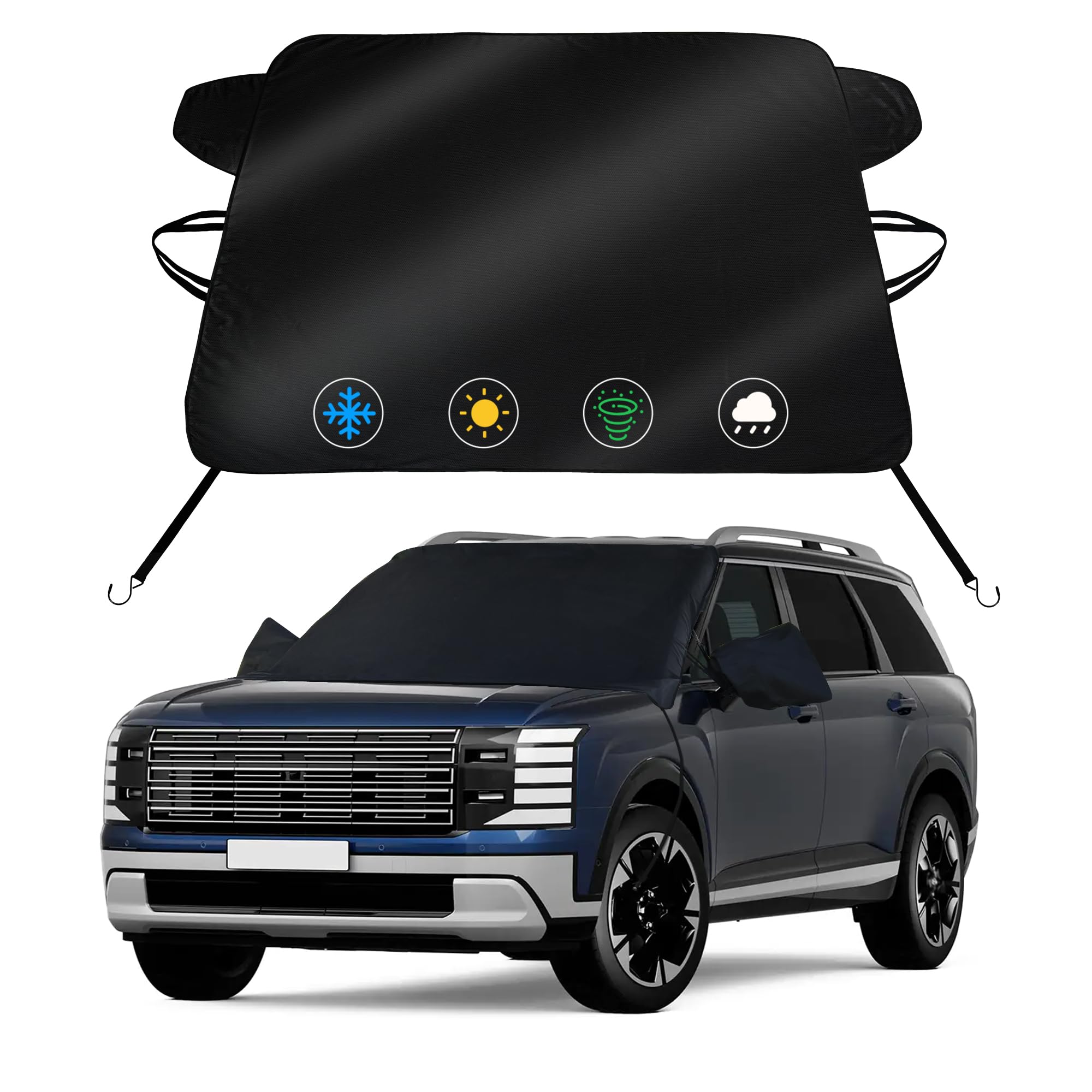 Windshield Cover for Ice &amp; Snow for Hyundai Palisade 2020-2025 2026 2027