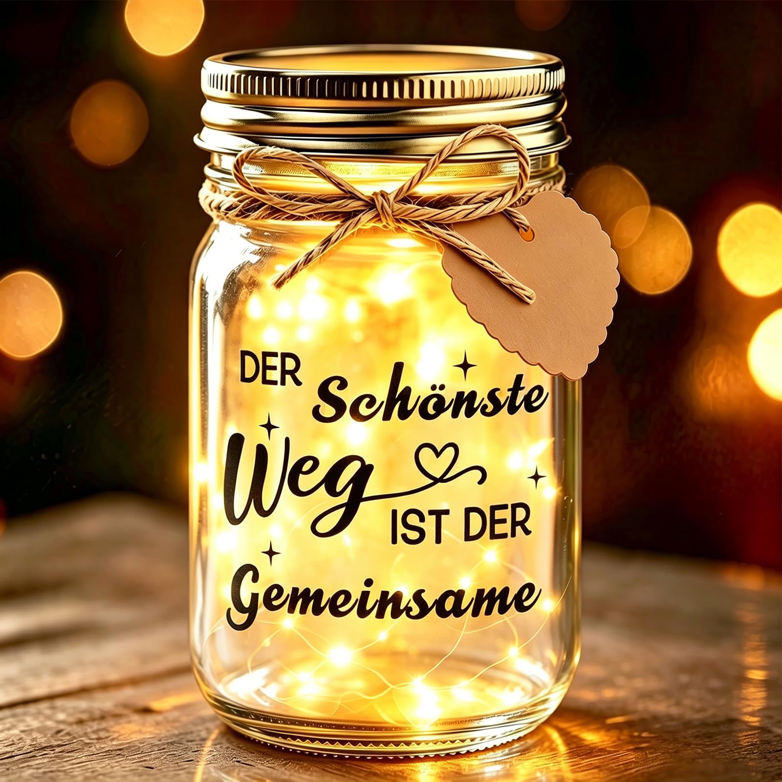 Johiux LED Flaschenlicht Geldgeschenke Verpackung
