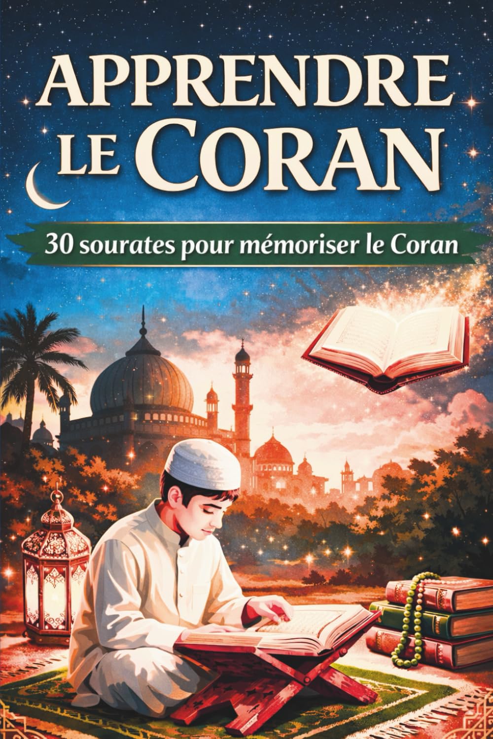 Apprendre le coran: Mémoriser les 30 premiers sourates du coran / allant de l'explication , à la translittération et la traduction en français en 30 jours