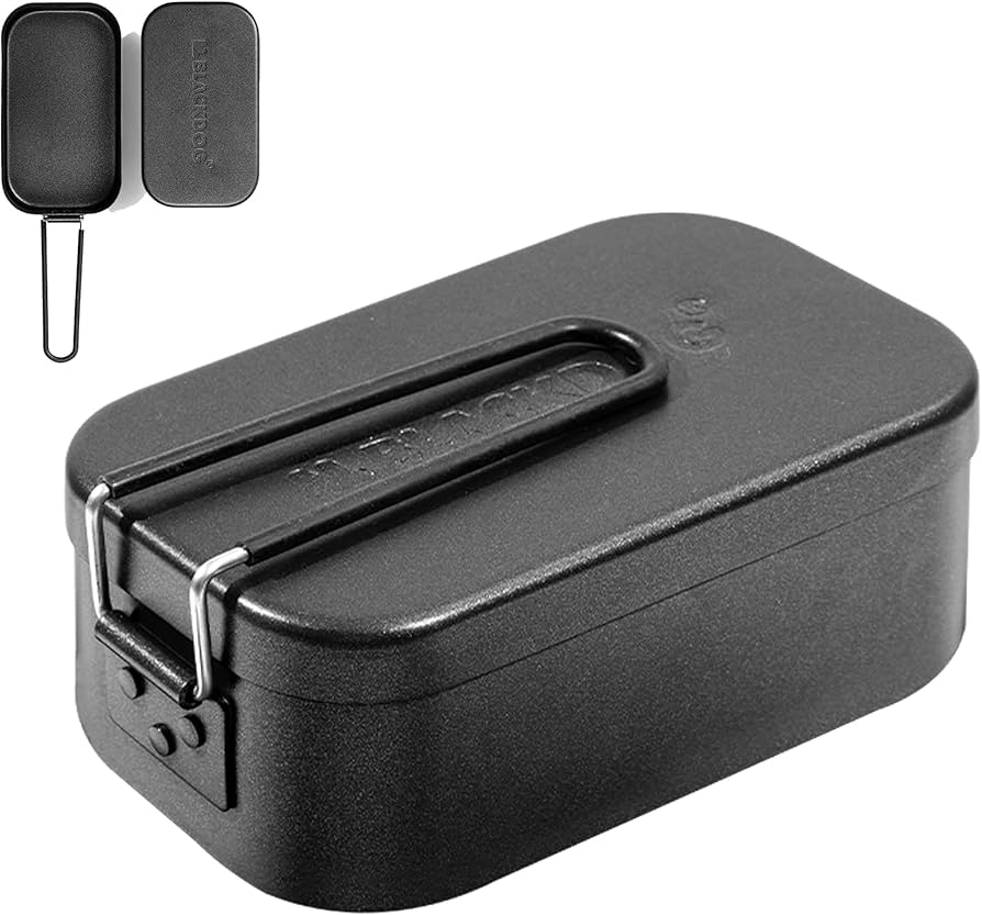 Amazon.co.jp: Naturehike Blackdog メスティン 800ml 185g超軽量 蓋が