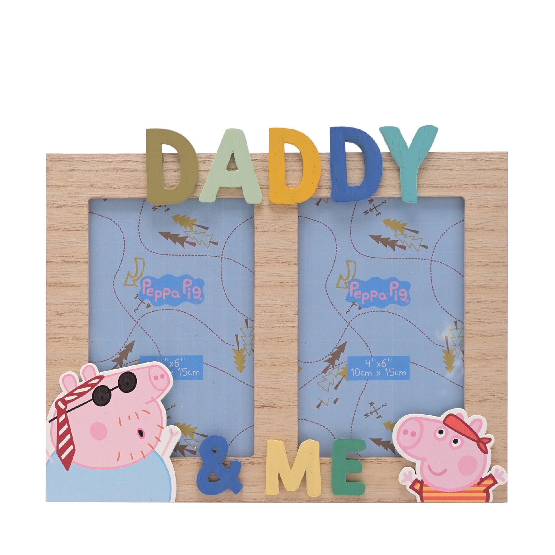 Cadre photo Peppa Pig Widdop idée cadeau anniversaire pour papa
