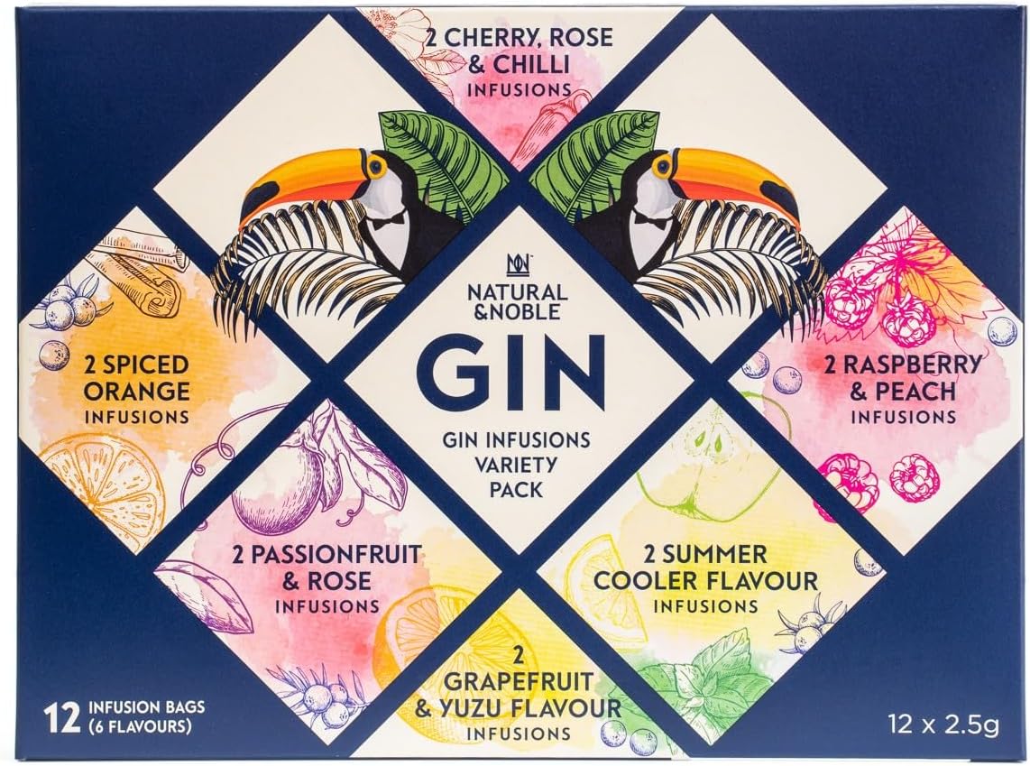 Natural & Noble Gin Infusions Variety Pack