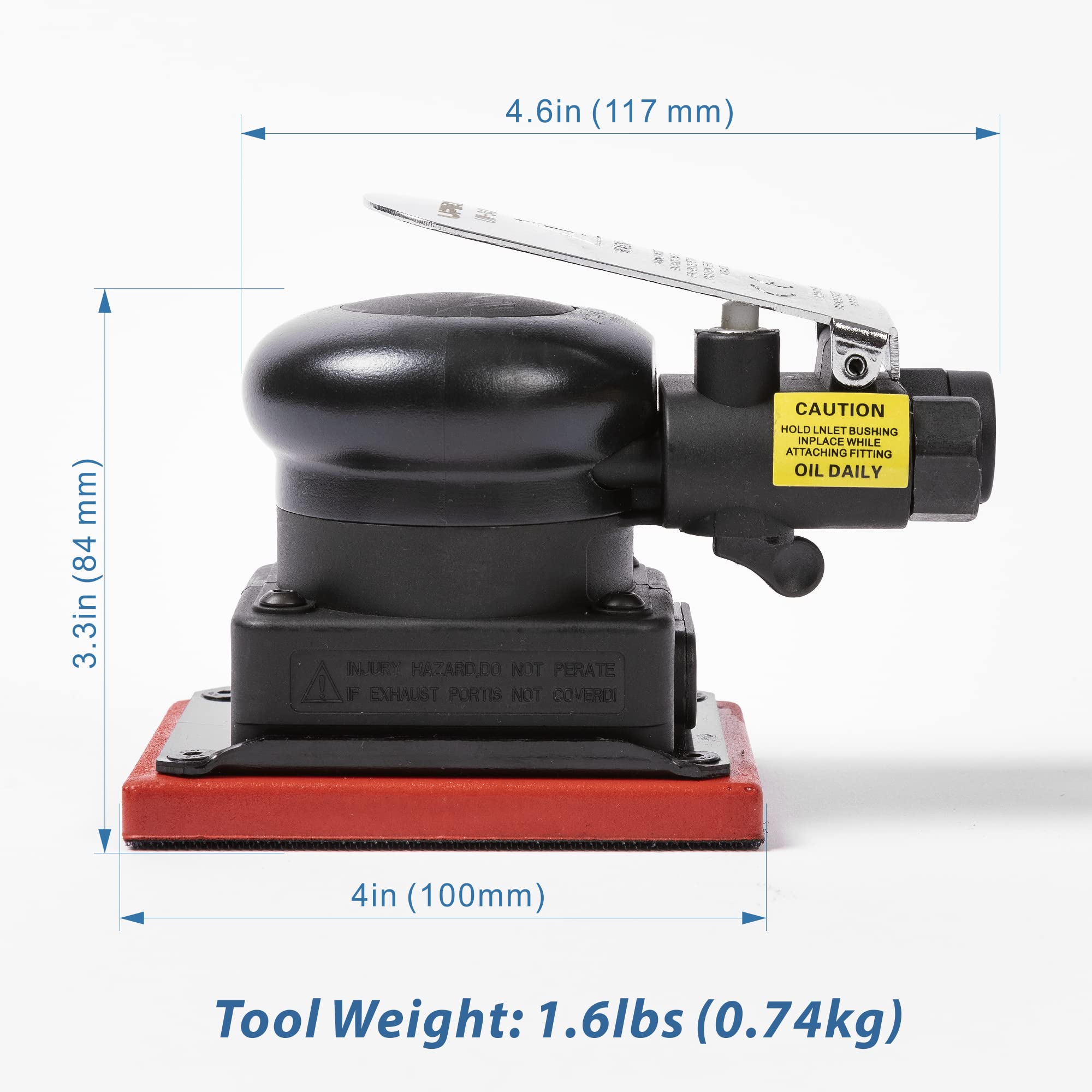 エアウィーヴ ボーグ mini Non-Vacuum Orbital Air Sander, Mini Jitterbug Sander 3 in x