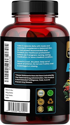Miniatura 9 de Humming Herbs Berberina 8 en 1 90 cápsulas 13100 mg con melón amargo, cardo mariano, cúrcuma y pimienta negra - para una salud óptima