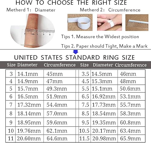 Miniatura 6 de Anillo de ansiedad de acero inoxidable de titanio para mujeres y hombres talla 6-12 ancho 0236in 5 colores oro rosa arco iris plata negro azul