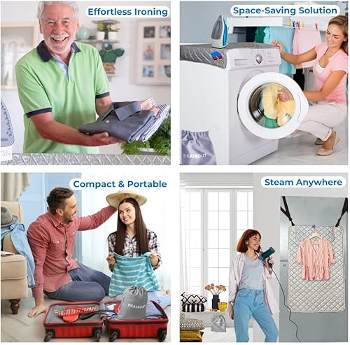 Miniatura 5 de Alfombrilla de planchado de alta calidad, resistente al calor, de silicona, antideslizante, magnética, portátil, almohadilla de planchado de mesa,