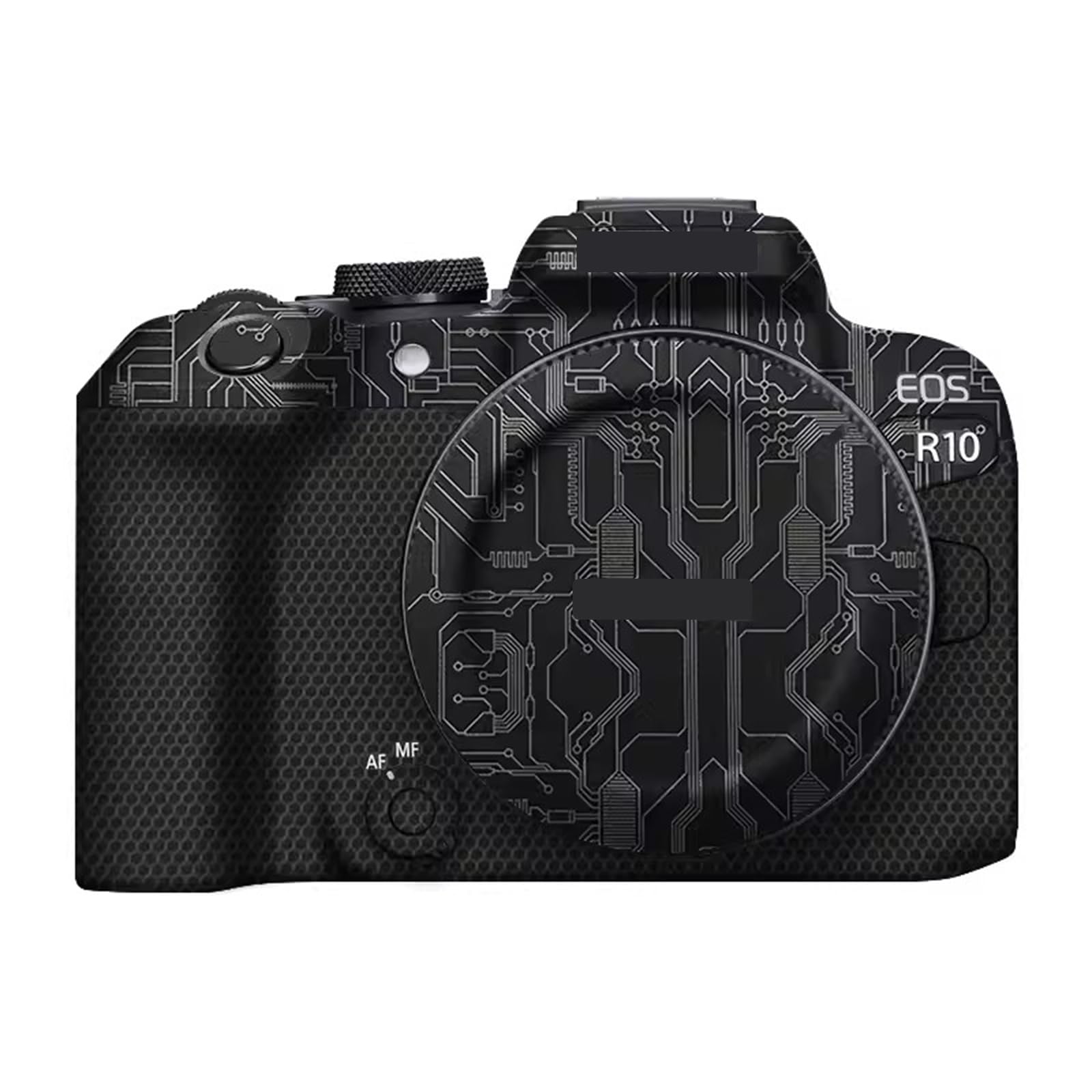 Premium Camera Premium Sticker Protective Film Anti-Scratch Skin for Canon EOS R10(Circuit Titanium)