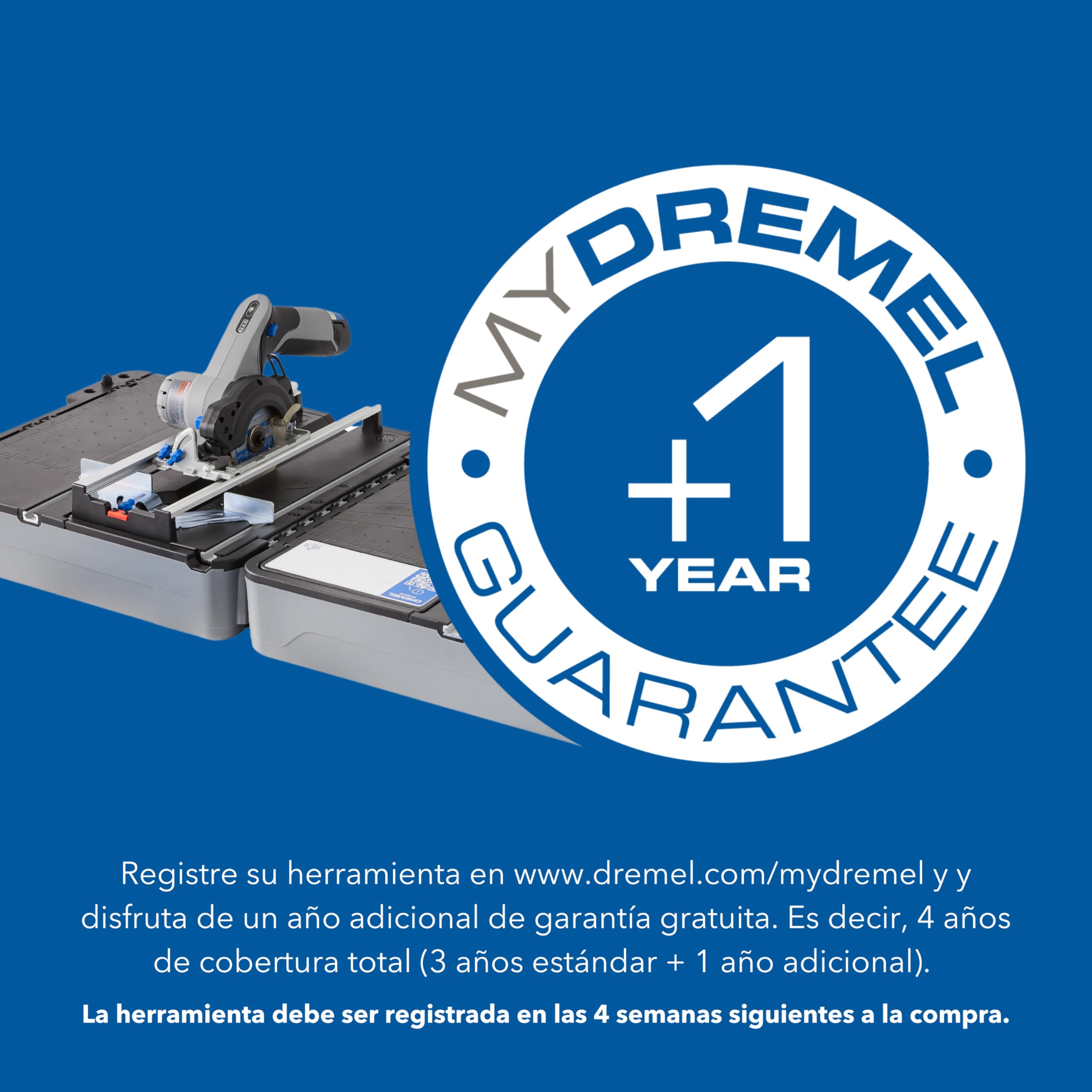 Dremel Blueprint Estación de Sierra Circular Portátil 12V Sin Escobillas con Estación de Trabajo 1x Disco Multimaterial, 1x Guia de Corte, 1x Adaptador de Polvo, 2x Gatos