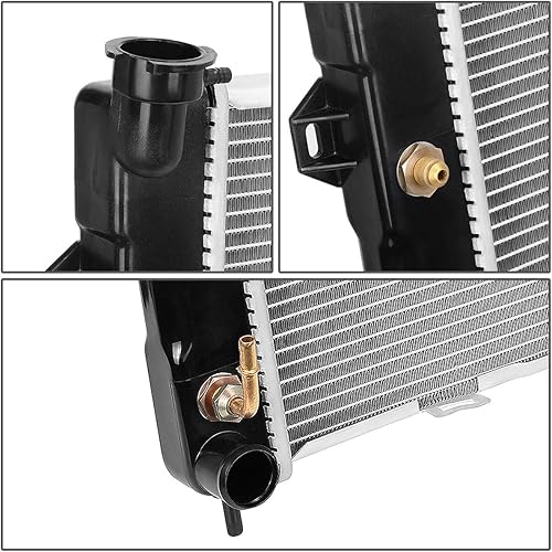 Miniatura 3 de DNA Motoring OEM-RA-1396 Radiador de núcleo de aluminio compatible con 93-97 Grand Cherokee 4.0 AT, 19-316 pulgadas de ancho x 22-316 pulgadas de