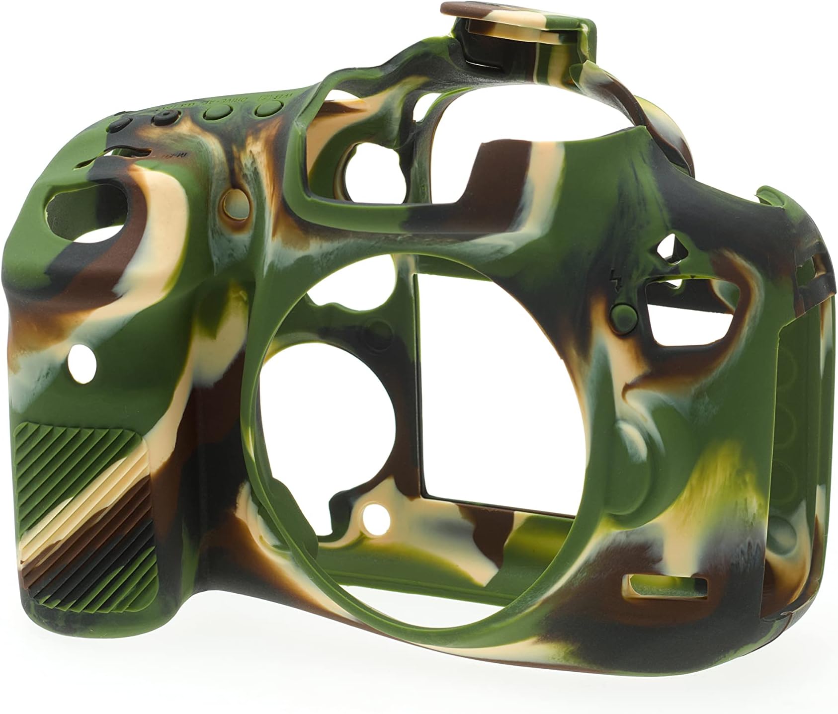 Silicone Protection Case for Canon EOS 7D Mark II Camera, Camouflage