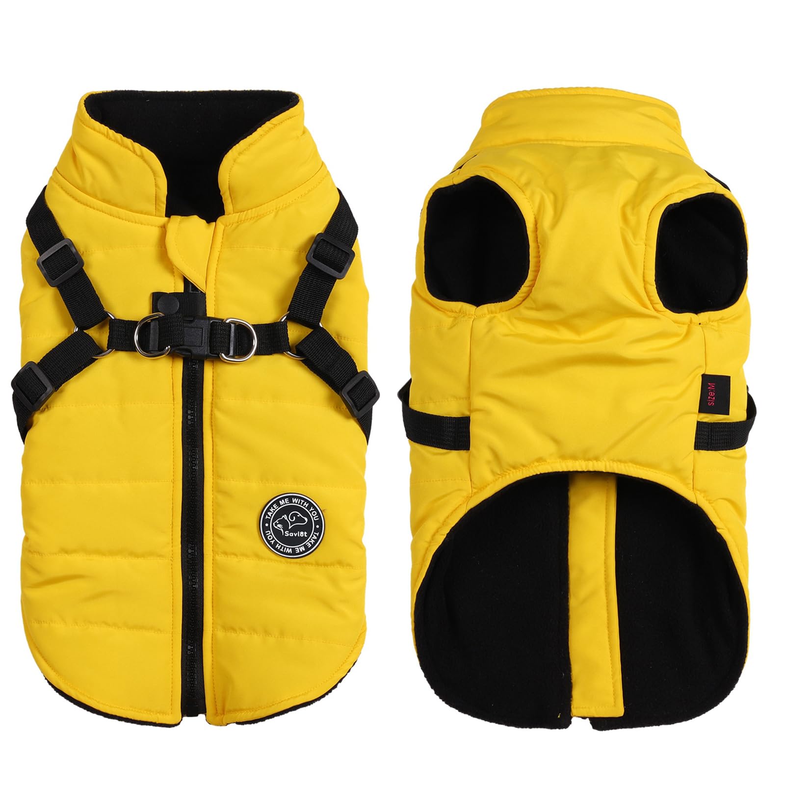 Savlot Dog Winter Coat Dog Cold Weather Coats Dog Winter Jacket Dog ...
