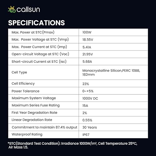 Miniatura 8 de Panel solar de 400 W, 4 paneles solares de 12 V y 100 vatios con diseño de alto rendimiento, módulo fotovoltaico monocristalino de alta eficiencia,