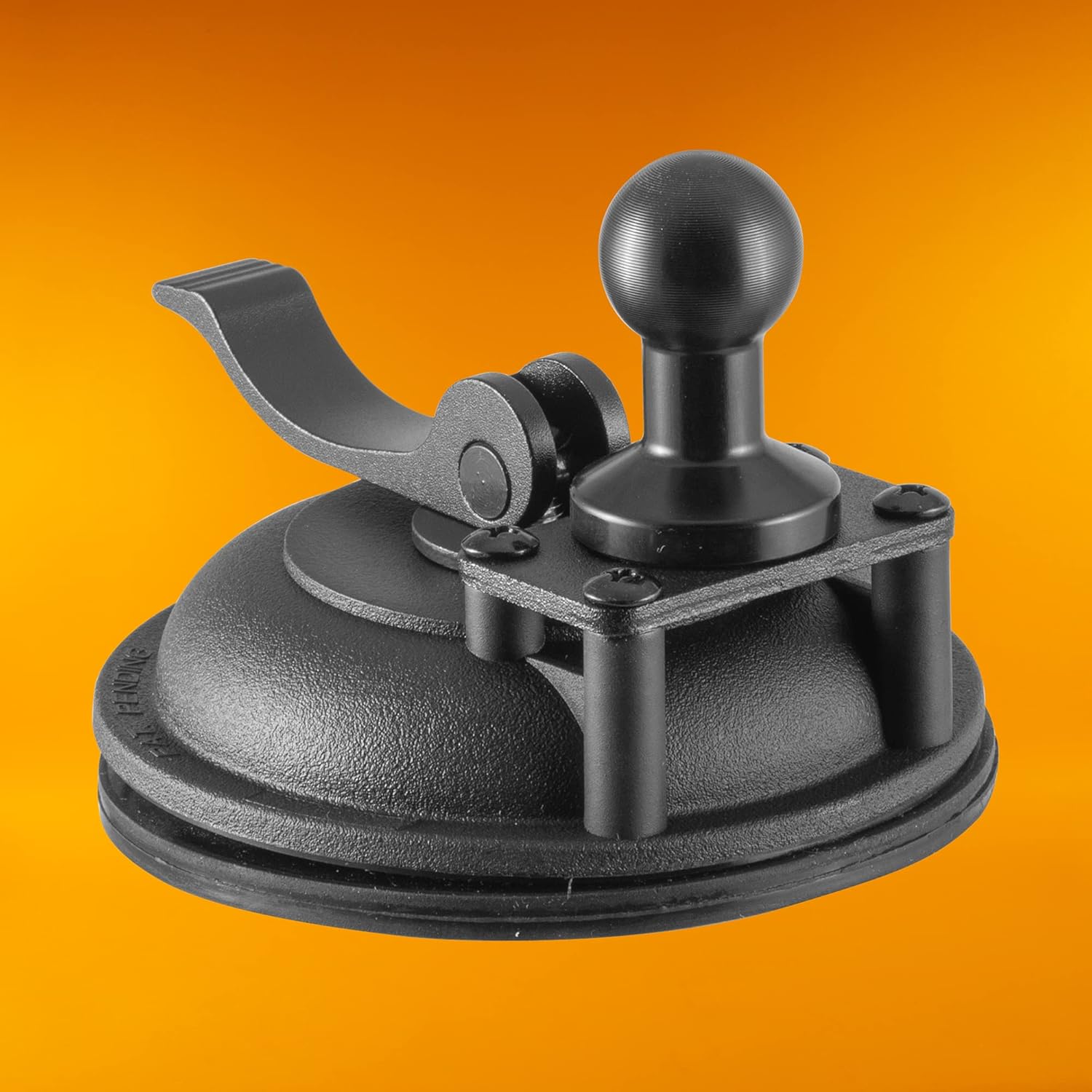 ibolt 20mm metal ball suction cup base for industry standard 20mm dual ball socket mounting arms