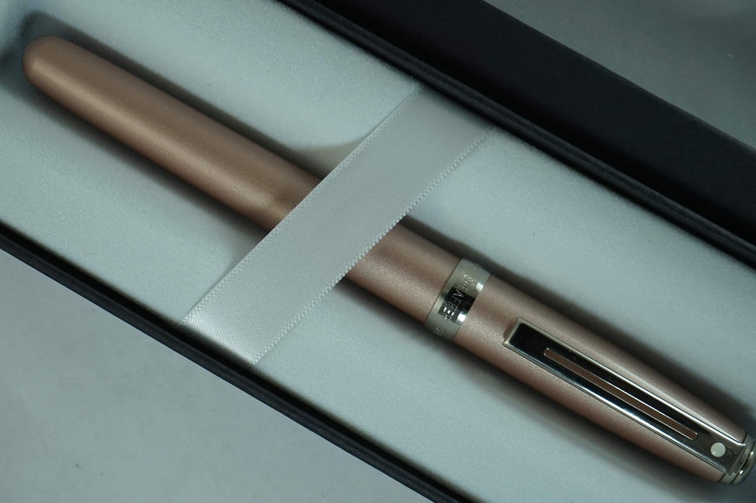 Sheaffer Signature Prelude Rose Shimmer Barrel with Nickel Appointments Rollerball Pen