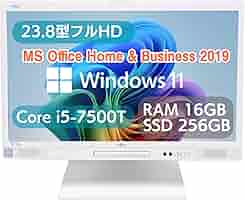 Amazon.co.jp: 【整備済み品】富士通 一体型PC K557 / 23.8型