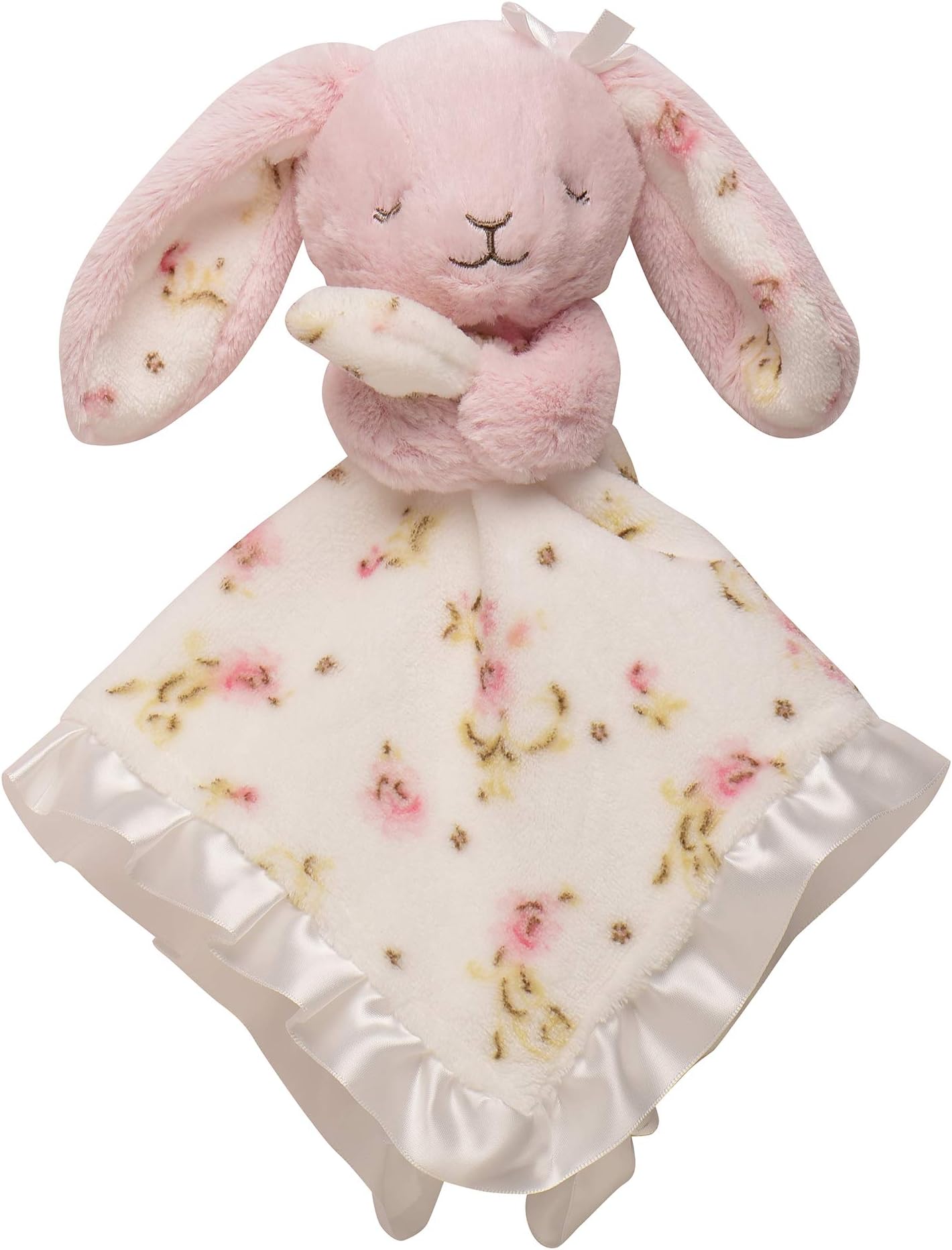 Bunny Rattle with Snuggle Blanket