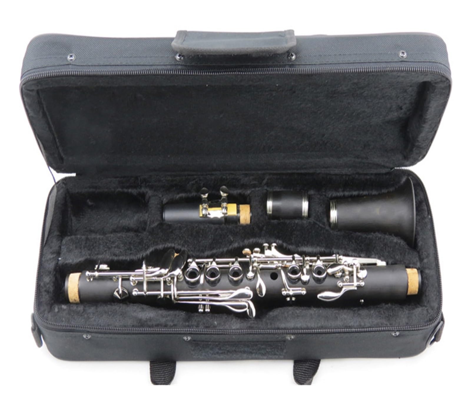 Clarinete Instrumento Clarinete Mi Bemol Clarinete Seleccionado Instrumento De Viento Negro