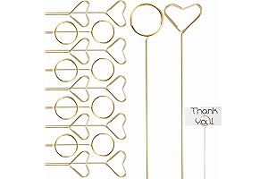 Floral Card Holder Picks, Photo Memo Holders Enhance Your Celebrations