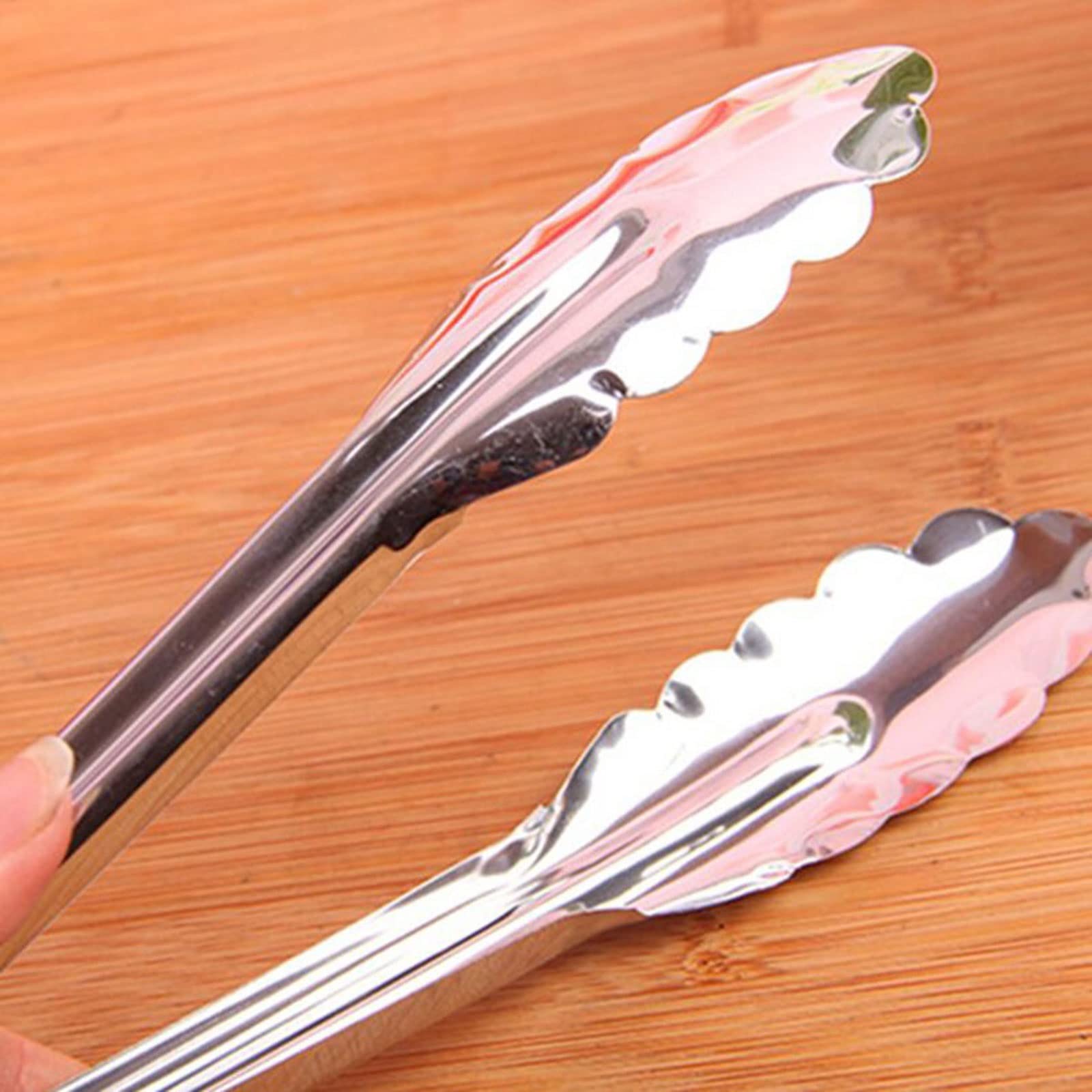 Pince à Salade en Acier Inoxydable pour Barbecue, Accessoires de Cuisine pour légumes