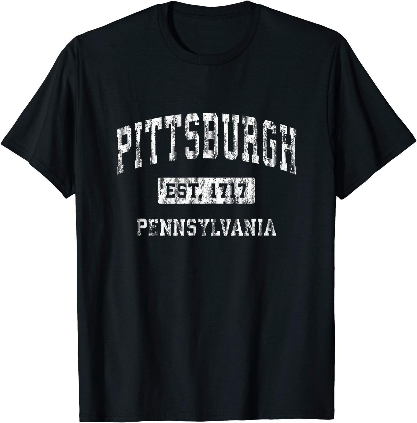 Pittsburgh Pennsylvania PA Vintage Established Sports Design T-ShirtOEKO-TEX STANDARD 100