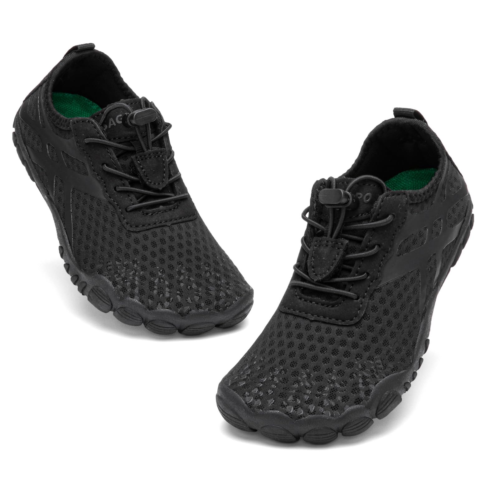 SAGUARO Zapatos de Agua Barefoot para Niños, Escarpines Acuáticos con Puntera Ancha y Secado Rápido para Verano y Actividades Acuáticas, Gr.25-36