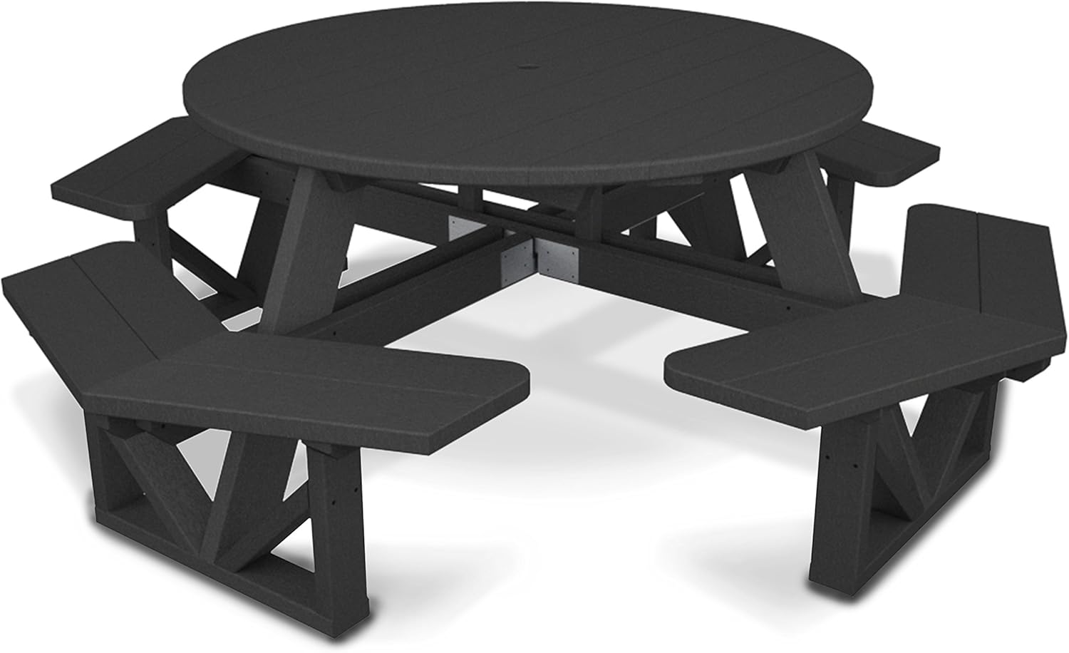 Park 53" Octagon Table (Slate Grey)