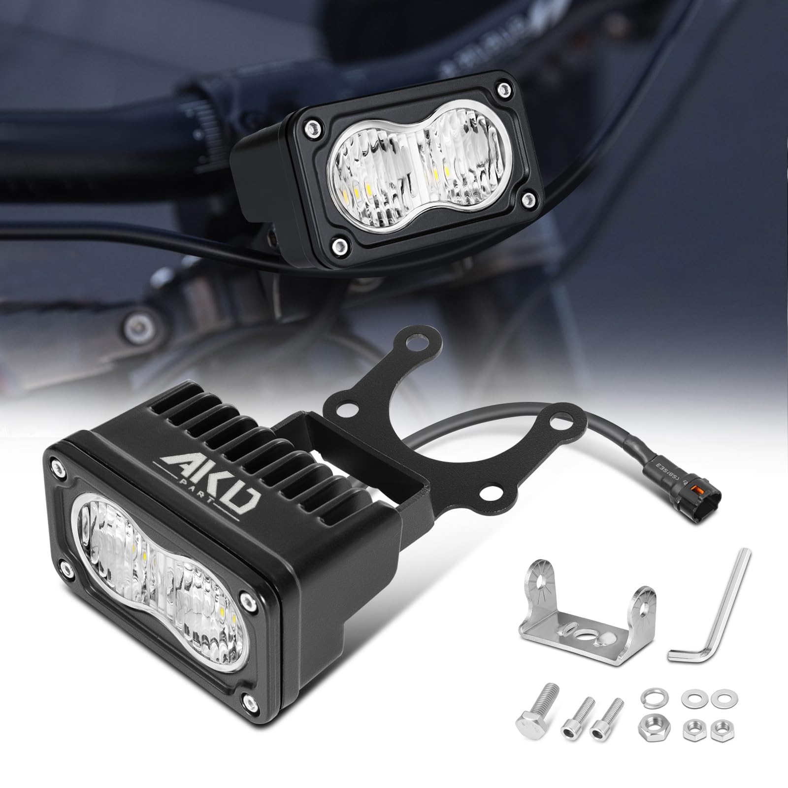 Headlight Kit for Surron Segway X260 3" Driving Flood CREE LED Pod