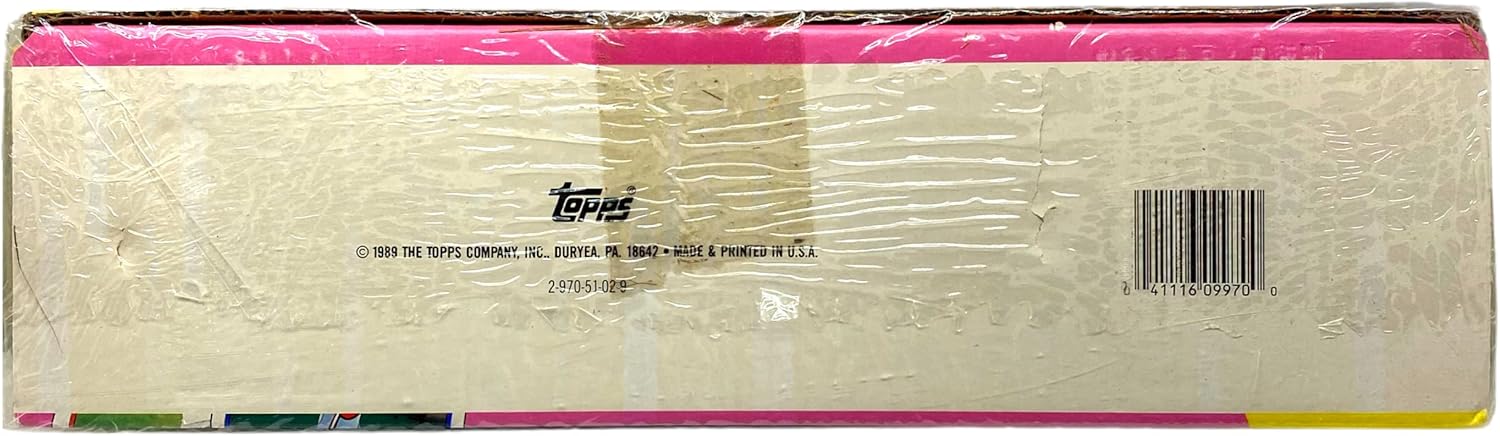 1989 Topps Baseball Factory Set
