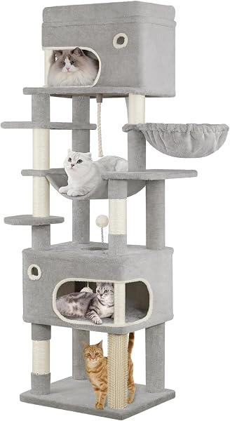 Hzuaneri Cat Tree 178cm Multi-Layer