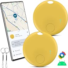 Android Smart Tracker Tag, Android Bluetooth Tracker Tag Locator Tracker Tag for Luggage/Bags/Wallets/Backpacks, Keys Find Objects Compatible "Google Find Hub"